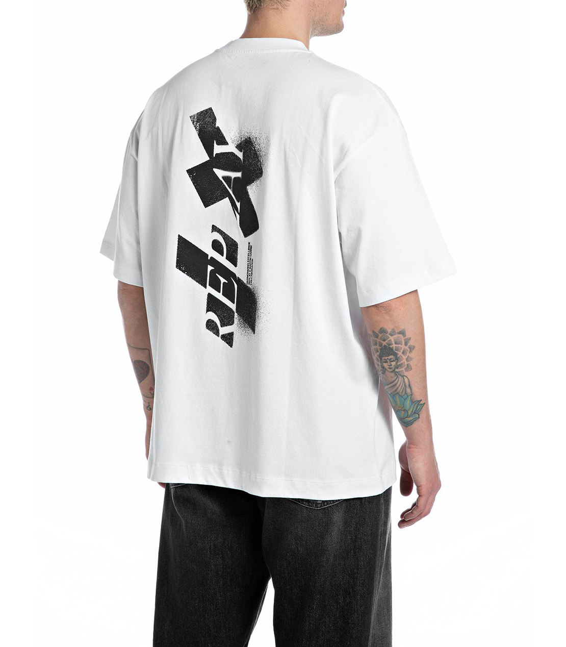 マーティンギャリックス tシャツ REPLAY tシャツ X MARTIN GARRIX コラボTシャツ メンズ